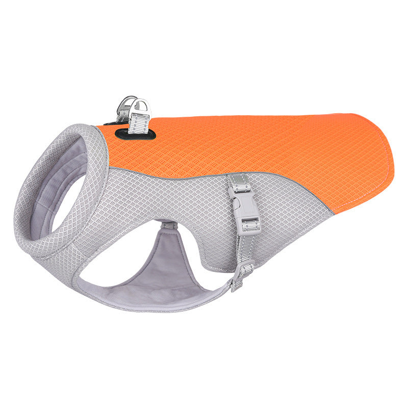 Summer Dog Cooling Vest, Breathable Sun-Proof & Heat-Resistant Clothes for Dogs