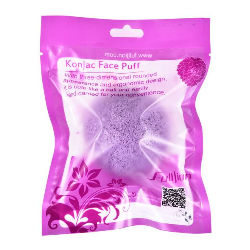 Round Konjac Face Sponge – Facial Cleansing & Exfoliating Puff