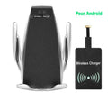 10W Wireless Car Charger with Fast Charging & Phone Holder S5