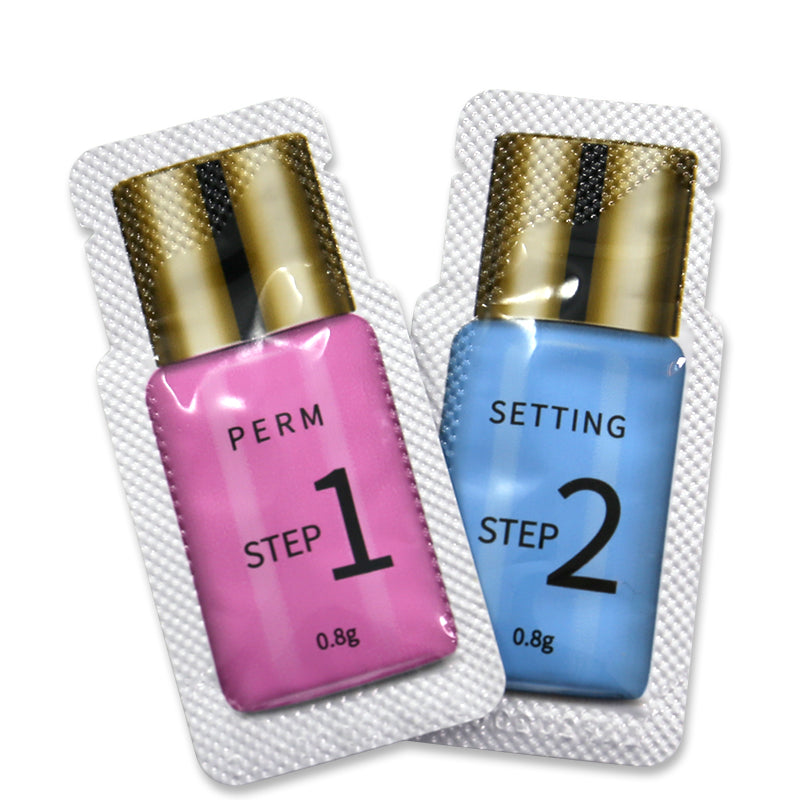 10 Pairs Lash Lift Lotion Set, Perming Kit 8–12 Min with Convenient Makeup Tools