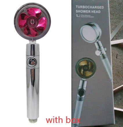 360° Rotating Water-Saving Shower Head ABS High-Pressure Spray Nozzle