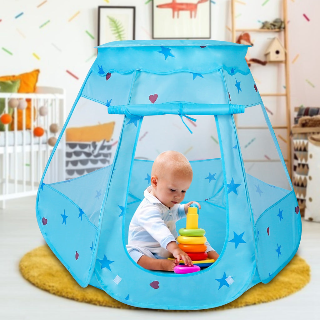 1Pc Kids Popup Game Tent Indoor Outdoor Castle Game Play Tent Birthday Gift For Kids  No Balls Light Included