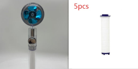 360° Rotating Water-Saving Shower Head ABS High-Pressure Spray Nozzle