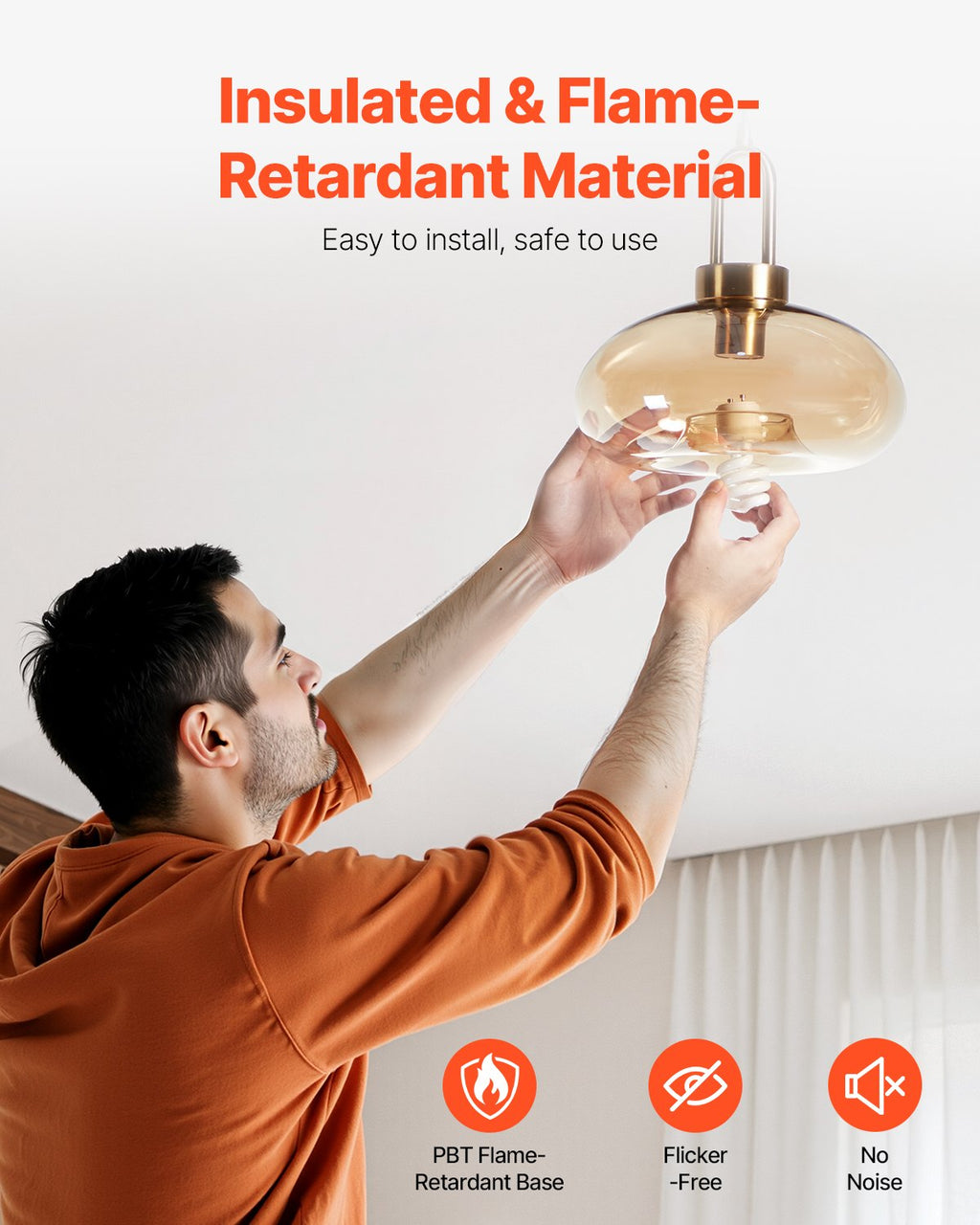 4-Pack 13W CFL Bulbs – Warm 2700K, GU24 Twist & Lock Base