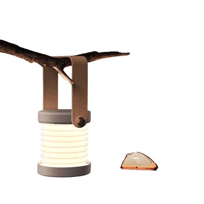 Foldable Touch Dimmable Reading LED Night Light Portable Lantern Lamp USB Rechargeable For Home Decor