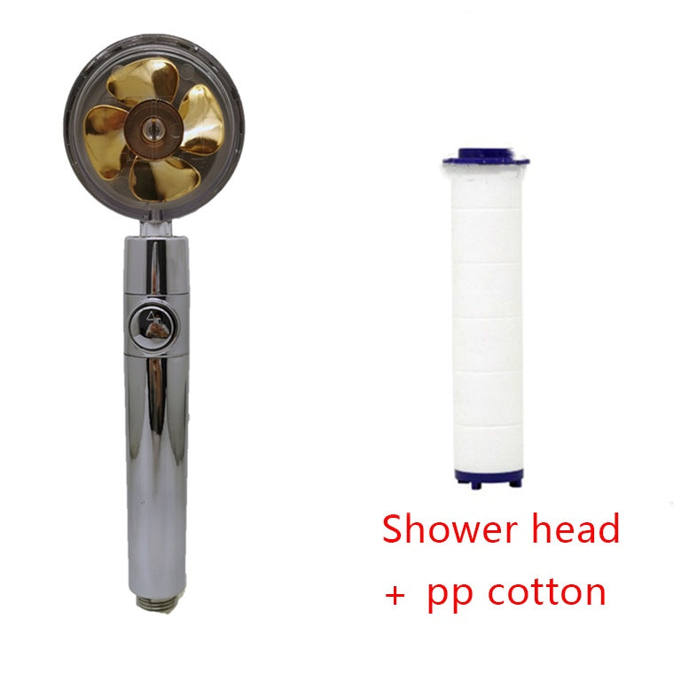 360° Rotating Water-Saving Shower Head ABS High-Pressure Spray Nozzle