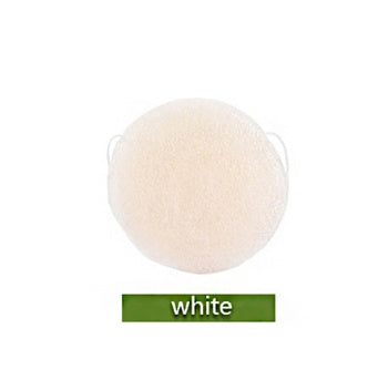 Round Konjac Face Sponge – Facial Cleansing & Exfoliating Puff