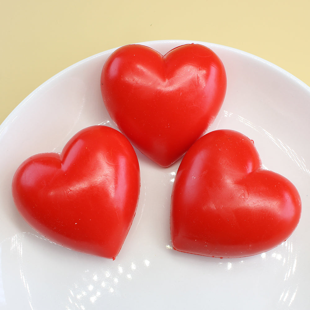 3 Sets Of Heart Squeezing Toys, Decompression Toys, Holiday Gifts, Children's Toys