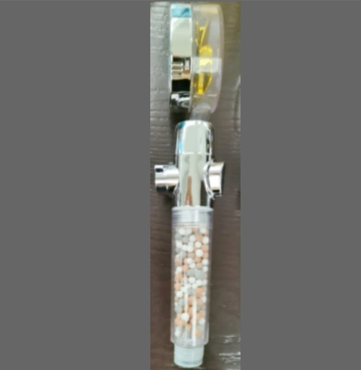 360° Rotating Water-Saving Shower Head ABS High-Pressure Spray Nozzle